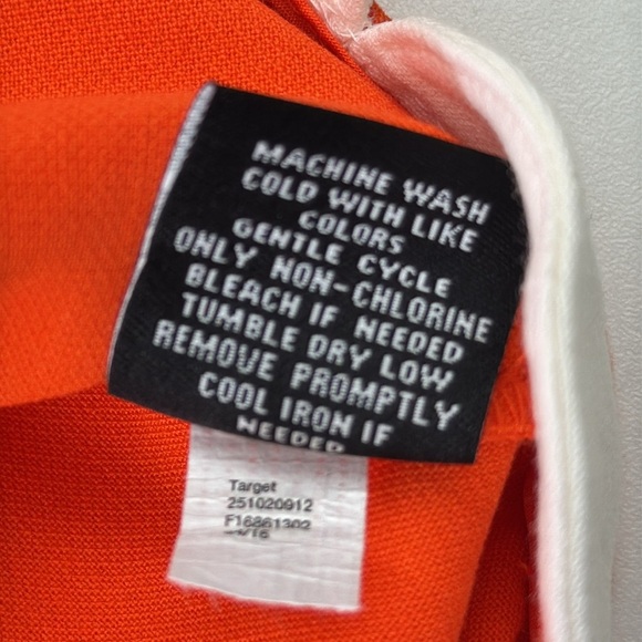 Victoria Beckham for Target Orange Sleeveless Tank Top with Scallop Blouse - Picture 9 of 13